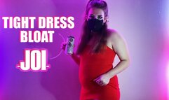 Tight Dress Belly Bloat JOI WMV