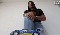 Xiomy Debuts Teasing And Destroying Sports Car