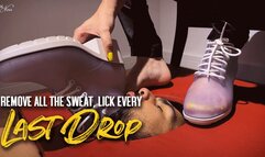 Nara makes Hex lick sweat straight from her plastic transparente boot (720 EN-sub)