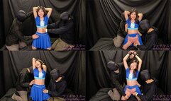 Hikaru Minazuki - ULTRA HARDCORE TICKLING a Japanese small and slender beauty kneeling on a bed with arms tied up above the head (MMF TICKLING) (Hikaru's TICKLING part2) TIC-270-2 - MOV 1080p