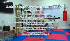Luke Naked Gym Workout Wank 4K