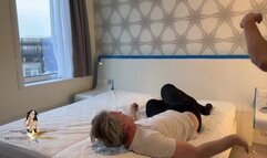 Admiring the muscles of desire