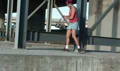 Foot Workship in Public