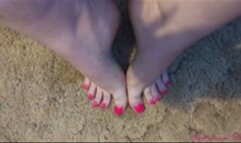 Pink Short Toenails Quicky
