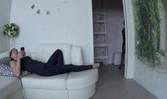 Fingering and licking her outee bellybutton blindfolded Md