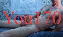 A beautiful cock cums while his boyfriend masturbates with groans