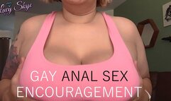 Gay Anal Sex Encouragement