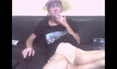 SMOKING IN WHITE HAT 200