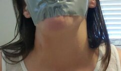 Duct Tape Gag Escape Challenge