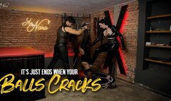 Nara, Hex and Spicy Candy tag team to break a crossdresser brat's spirity (1080 EN-sub)