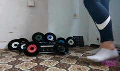 Sneaker-Girl Darleen - Vinyl Record Crush