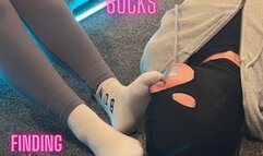 Bound and Gagged Footstool for Smelly Socks