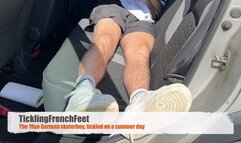 The 19yo German skaterboy tickled on a summerday (full HD)