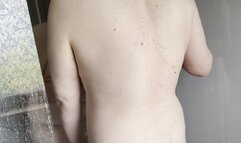 real UK bbw huge boobs shower fun and making him cum