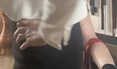 The carpet beater and the strap