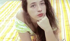 Smoking Close Up Face 120's (Model Leticia Video 0048 (1920X1080)