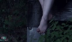 Spying on Mercy West's Feet