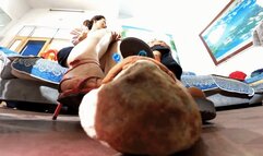 Gaoyu and friends crush the dwarves together 360VR