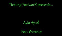 Ayla Aysel Foot Worship