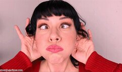 * 854x480p* Daphney Sugar Rose Eye Crossing Silly Face Compilation - Mp4