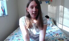 Nerdy Girl Werewolf Transformation - WMV