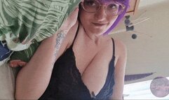 Girlfriend Bounces Tits in Your Face