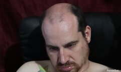 Shaving his head and trimming up his facial hair, 720p