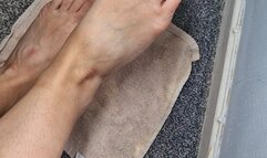 Moisturising foot massage part 3