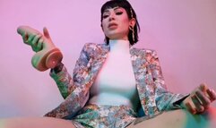 Sensual suction cup dildo riding GAY JOI AROMA TASK