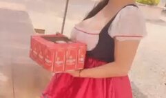 I got horny waiting for the stag party to arrive