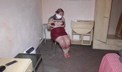 Deborah brutally tied to a chair - part 1