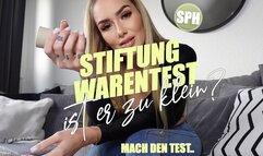 Stiftung Warentest - Ist er zu klein?
