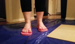 Jade Bunniii Curiosity Stuck in White Glue Trap