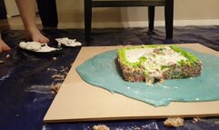 Jade Bunniii Sticky Glue Trap Cake Walk