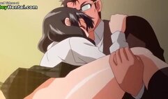 Beautiful busty college teen enjoys intense sex