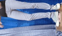 Trampled under huge sneakers - extended version (part 2 of 4), flo041xe 1080p