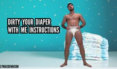 ABDL - dirty your diaper with me instructions