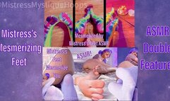 Mistress’s Mesmerizing Feet ASMR Double Feature - Female Domination Foot Fetish with Mistress Mystique - WMV