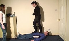 Walking Trampling Girls