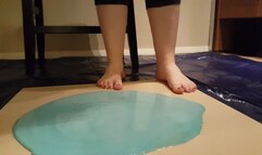 Jade Bunniii Fun Stuck in Blue Glue