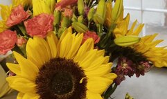 Naughty flowers making me sneeze