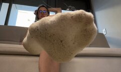 My dirty white socks