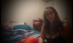 Self Spank, Nipples Clamped and Play!