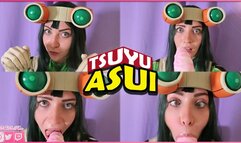 Tsuyu Asui's Ahegao Blowjob V2