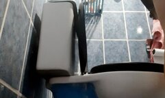 Side scene toilet fetish