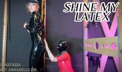 Worship and shine my latex with Lunastazja