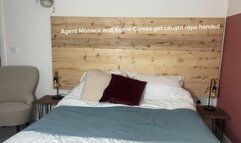 Agents caught rope handed and gagged