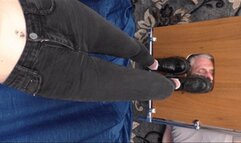 Eat the dirt from the soles of my dirty lofer shoes (part 4 of 6), flo550x 1080p