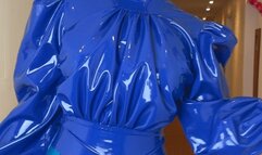 Blue latex in public