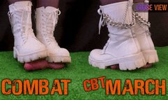 Combat Girl Marching on Your Cock and Balls (Close Version) - TamyStarly - CBT, Bootjob, Shoejob, Ballbusting, Combat, March, Boots, Trample, Trampling, Crush, Crushing